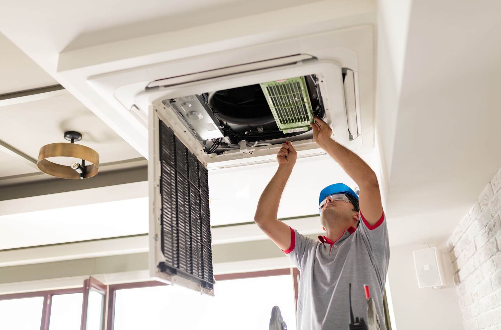 Professional HVAC installation by Creamer AC technicians